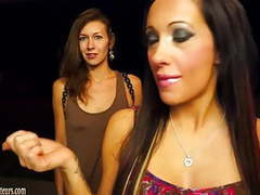 Find-Best-Lingerie.com presents: Amateur girlfriends eat pussy then give a blowjob together
