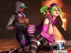 Find-Best-Lingerie.com presents: Fortnite sex compilation with hard action
