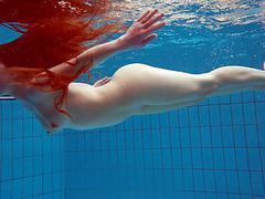 Find-Best-Lingerie.com presents: Redhead simonna showing her body underwater