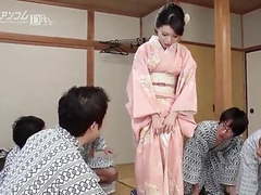 Find-Best-Lingerie.com presents: Asian geisha stripped by dudes