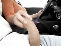 Find-Best-Lingerie.com presents: Car drive handjob