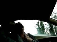 Find-Best-Lingerie.com presents: Mature wife gives good suck to man on car