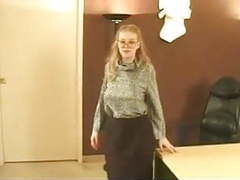 Find-Best-Lingerie.com presents: Secretary with big boobs and hairy pussy gv00035