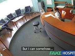 Find-Best-Lingerie.com presents: Fakehospital sexy nurse heals patient with hard office sex