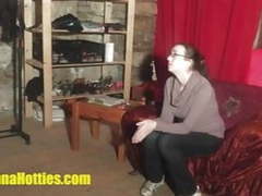 Find-Best-Lingerie.com presents: Shy teen does handjob and more at the interview