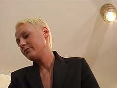 Find-Best-Lingerie.com presents: Short hair blonde fraulein boss