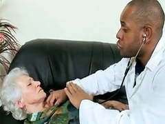Find-Best-Lingerie.com presents: Horny granny patient seduces a black doctor