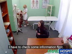 Find-Best-Lingerie.com presents: Fakehospital both doctor and nurse give new patient thorough