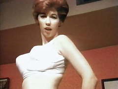Find-Best-Lingerie.com presents: Vintage huge tits lingerie striptease