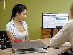 Find-Best-Lingerie.com presents: Loan4k. agent cant resist in front of beautiful teen body