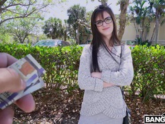 Find-Best-Lingerie.com presents: Shy girl with glasses gets fucked balls deep in doggy - piper june, Couple, Hardcore, Reality, Car Fucking, Money, Brunettes, Long Hair, Blowjob, Doggystyle, Clothed Sex, Skinny