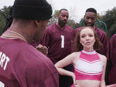 Find-Best-Lingerie.com presents: Aliya brynn enjoys during rough interracial gangbang - hd