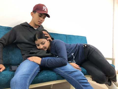 Find-Best-Lingerie.com presents: Rest step sister - just touch my penis with your beautiful 18 year old mouth - spanish subscribe