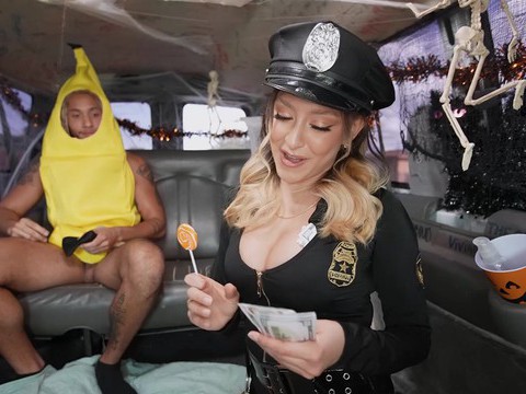 Find-Best-Lingerie.com presents: Rough interracial dicking in doggy style position - mads flores