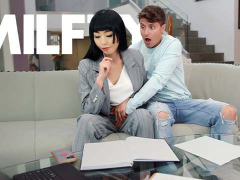 Find-Best-Lingerie.com presents: My remorseful stepmom lets me touch her muff because she forgot about my birthday - mylf