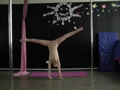 Find-Best-Lingerie.com presents: Spandex bodysuit on a flexible teenage hottie