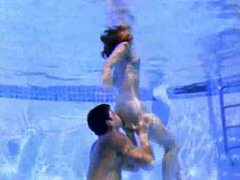 Find-Best-Lingerie.com presents: Cute girl sucks cock in the pool