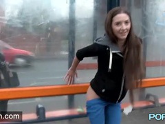 Find-Best-Lingerie.com presents: Beautiful girl has fun playing in public