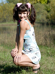 Find-Best-Lingerie.com presents: Hot beauty teen knows that her sexy smile and much sexier body will bring you on cloud seven of excitement.