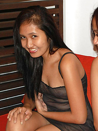 Find-Best-Lingerie.com presents: Cute Filipina girls team up on lucky middle-aged tourist
