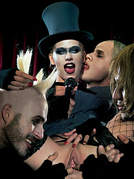 Find-Best-Lingerie.com presents: Glamour Punk Fetish with Hot Cock Sucker Bitch Cora Menson