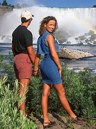 Find-Best-Lingerie.com presents: Pam Lee Enjoys the Sights and a Gangbang at Niagara Falls