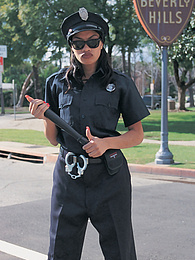 Find-Best-Lingerie.com presents: Cherry Lee, This Corrupt L.A. Cop Takes What She Wants