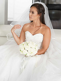 Find-Best-Lingerie.com presents: Bootylicious bride Kelsi Monroe screws a handsome officiant on her wedding day