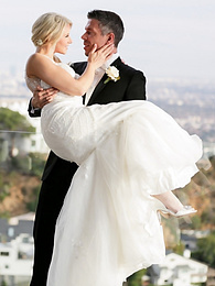 Find-Best-Lingerie.com presents: Hot blonde Anikka Albrite consummates her marriage vows after getting married