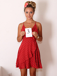Find-Best-Lingerie.com presents: Brilliant czech cutie Victoria Puppy removes all clothes during a solo shoot